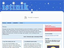 Tablet Screenshot of istinik.com